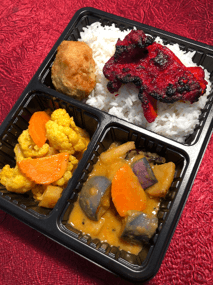 Chicken Deepavali Bento