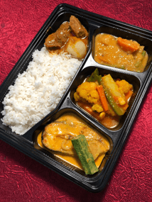 Mutton Rendang Deepavali Bento